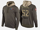 Nike Aavalanche 52 Adam Foote Retired Olive Salute To Service Pullover Hoodie,baseball caps,new era cap wholesale,wholesale hats